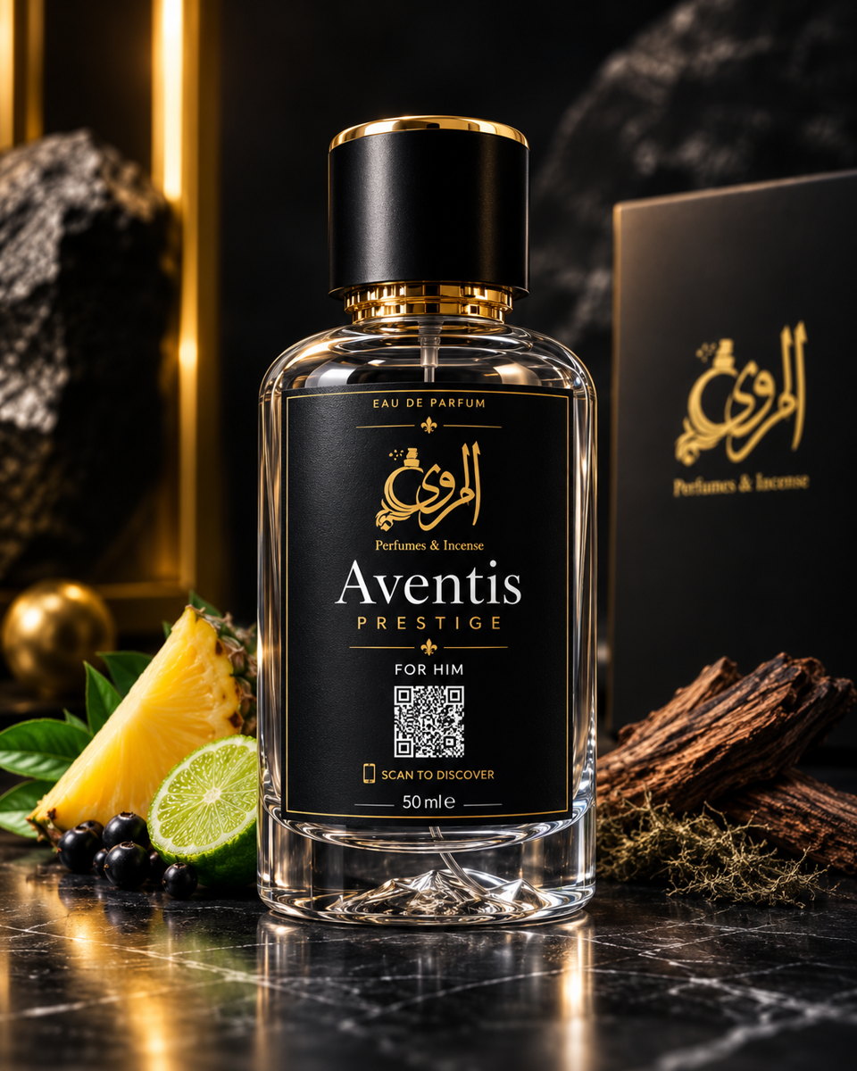 عطر افينتوس برستيج من المروى - شرقي - رجالي - المروى للعطور والبخور