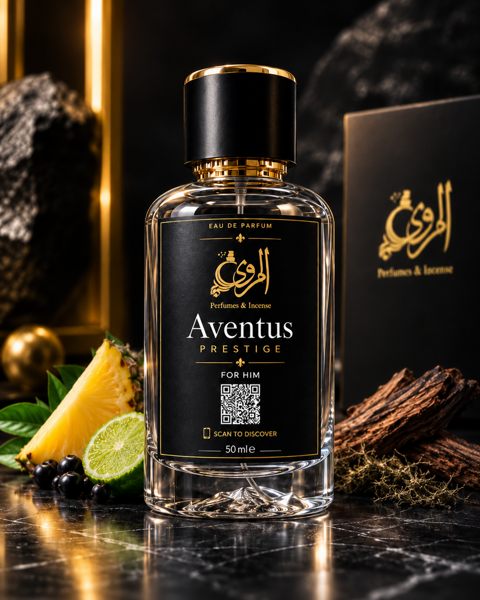 عطر افينتوس برستيج من المروى - شرقي - رجالي - المروى للعطور والبخور